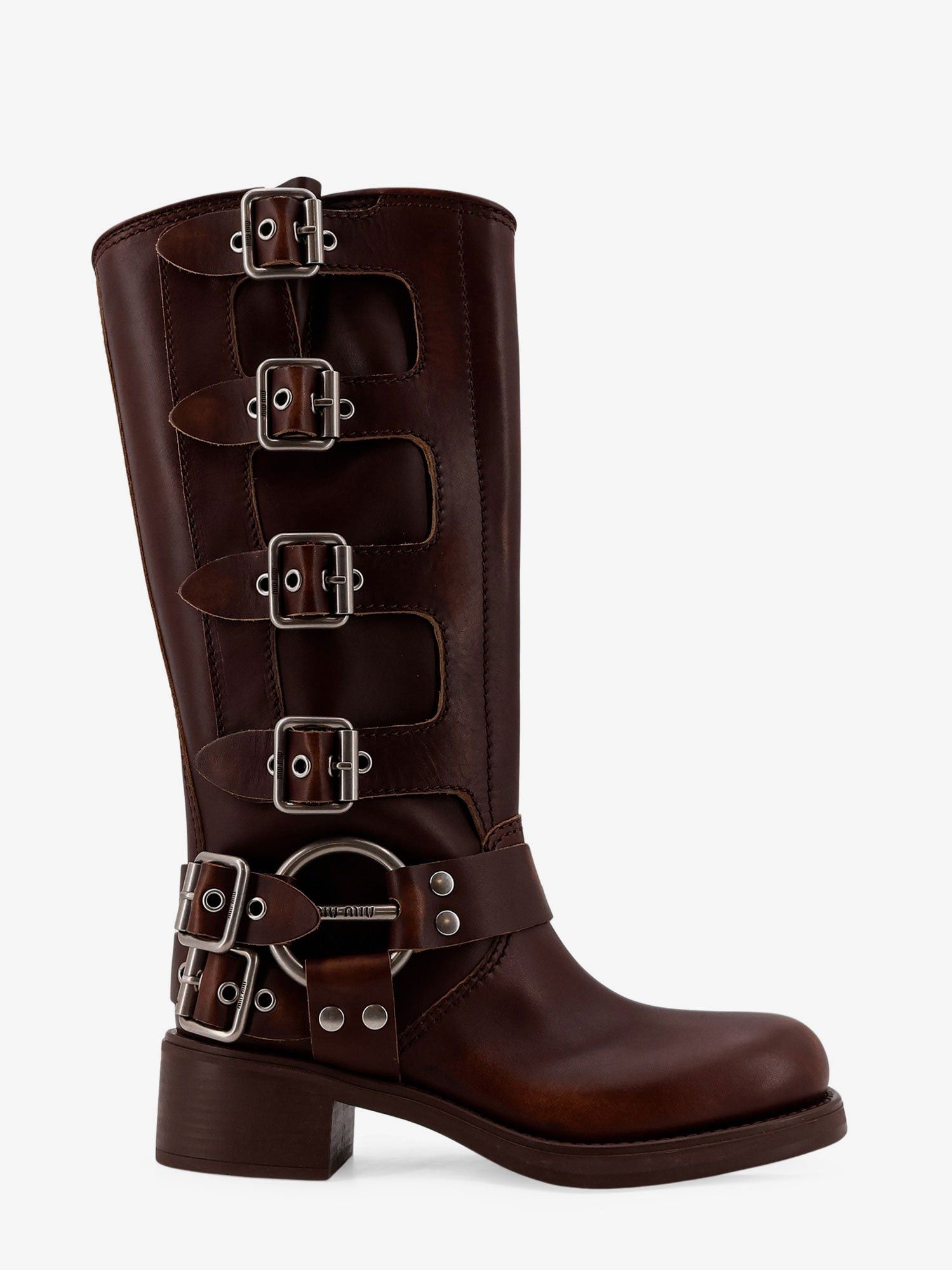 Miu Miu Leather Boots Size US 6 / IT 36 - 1 Thumbnail