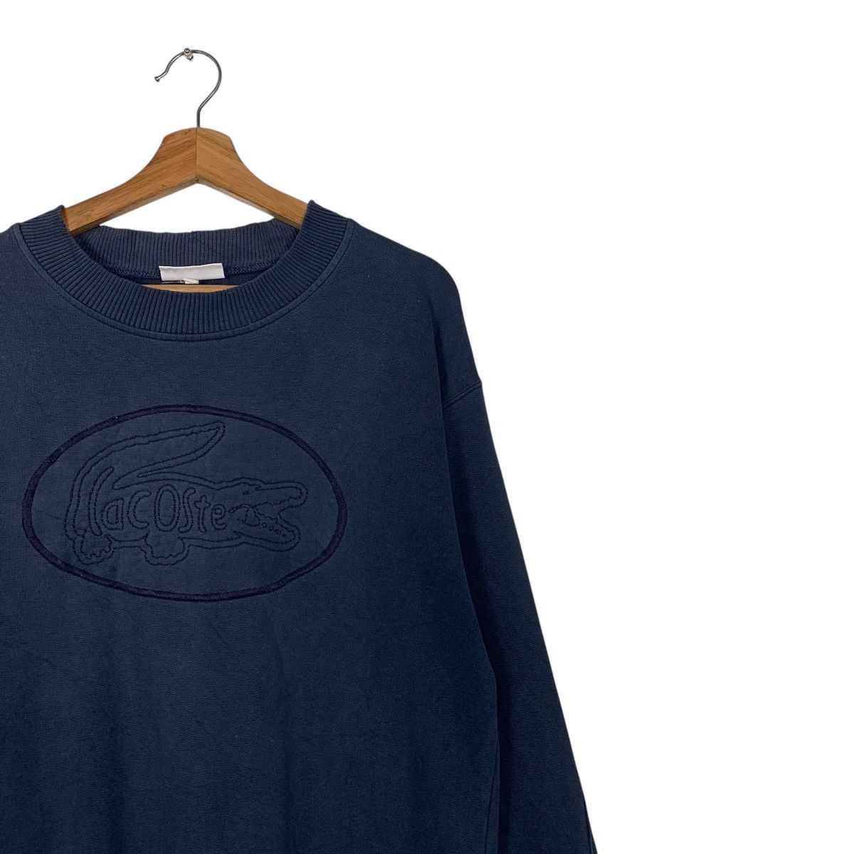 Lacoste Vintage Lacoste Big Logo Crewneck Sweatshirt Size US M / EU 48-50 / 2 - 3 Thumbnail