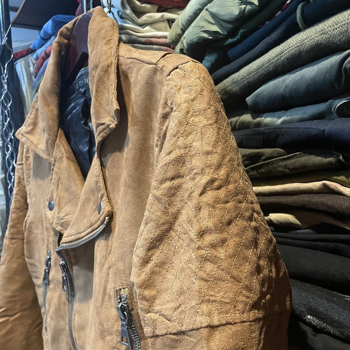 If Six Was Nine × In The Attic × Japanese Brand In The Attic Japan Double Breasted Biker Jacket Brown Size US M / EU 48-50 / 2 - 5 Thumbnail