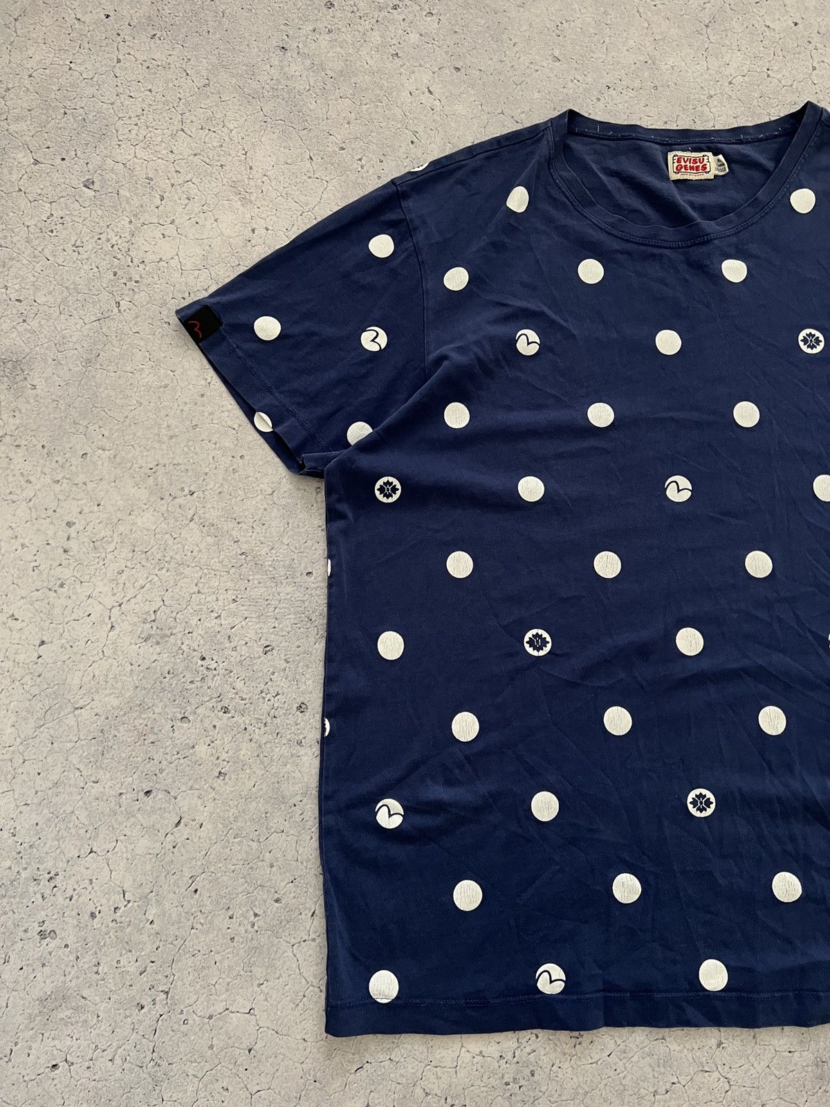 Evisu × Japanese Brand × Vintage Evisu Genes Vintage Monogram Logo Tee Size US XL / EU 56 / 4 - 3 Thumbnail