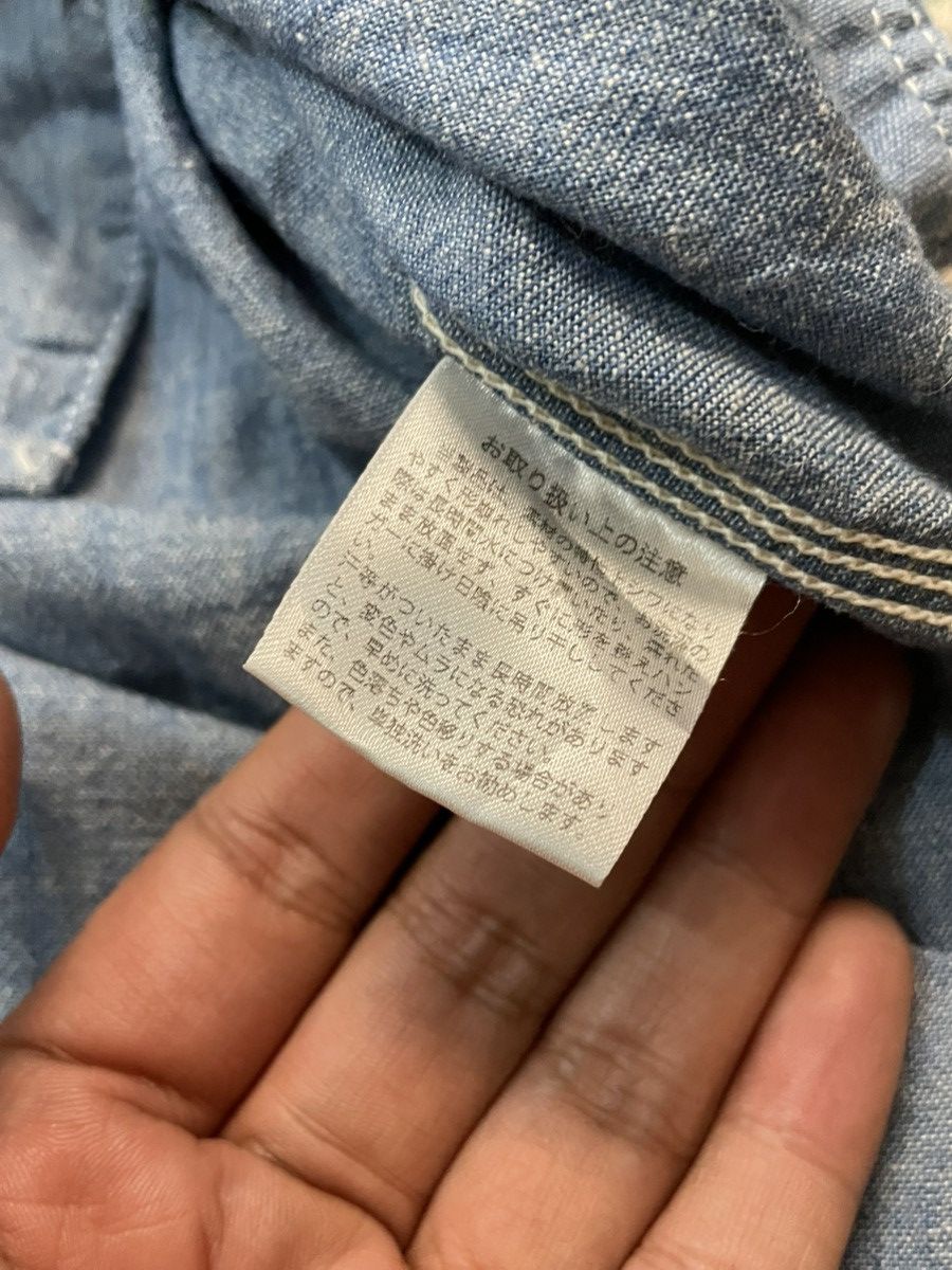 The Flat Head The Flat Head Japan Denime Selvedge Button Up Shirt Size US M / EU 48-50 / 2 - 14 Thumbnail