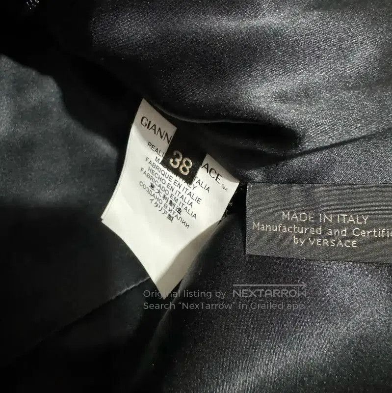 Versace Versace Black Embroidered Women's Coat . Size S / US 4 / IT 40 - 5 Thumbnail