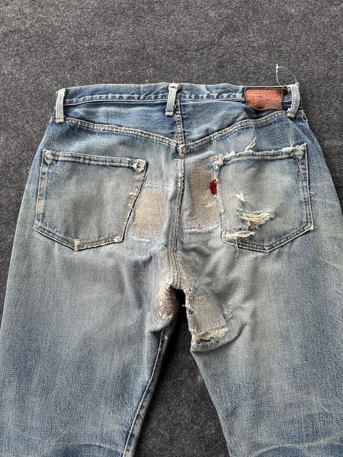 Denime Sale 🔥 Denime Thrashed Reconstruction Denim Size 32 D99 Size US 32 / EU 48 - 15 Thumbnail