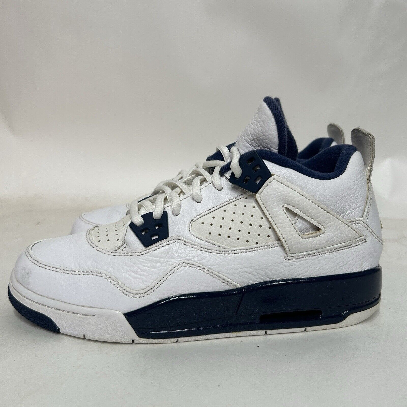 Jordan Brand Nike Shoes Air Jordan 4 Retro BG “Columbia/Legend Blue” 2024 Size US 7.5 / IT 37.5 - 6 Thumbnail