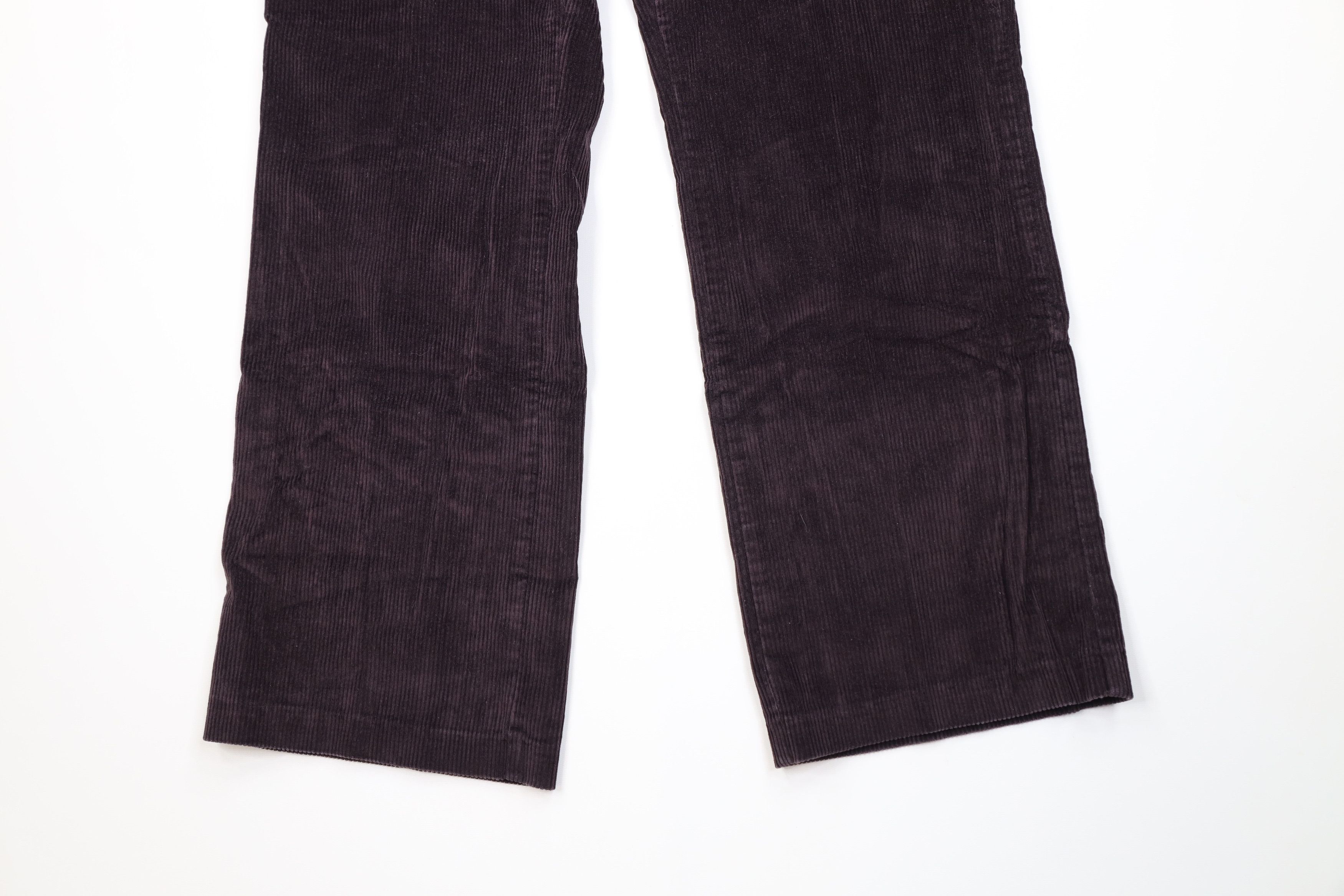 Vintage Vintage 70s Streetwear Corduroy Bell Bottoms Pants Dark USA Size US 38 / EU 54 - 4 Thumbnail