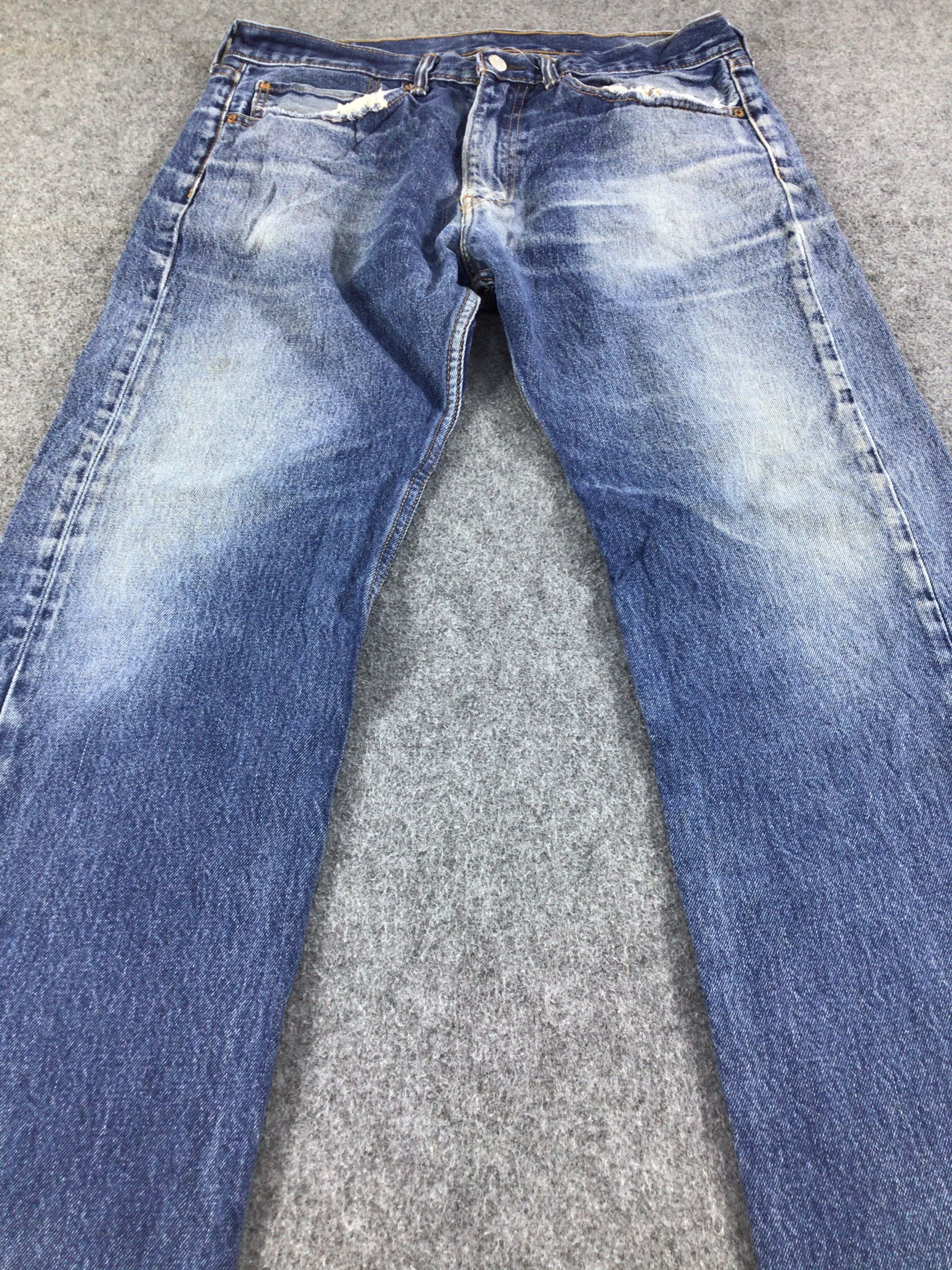 Levi's Vintage Levis 505 Jeans-JM244 Size US 35 - 2 Thumbnail