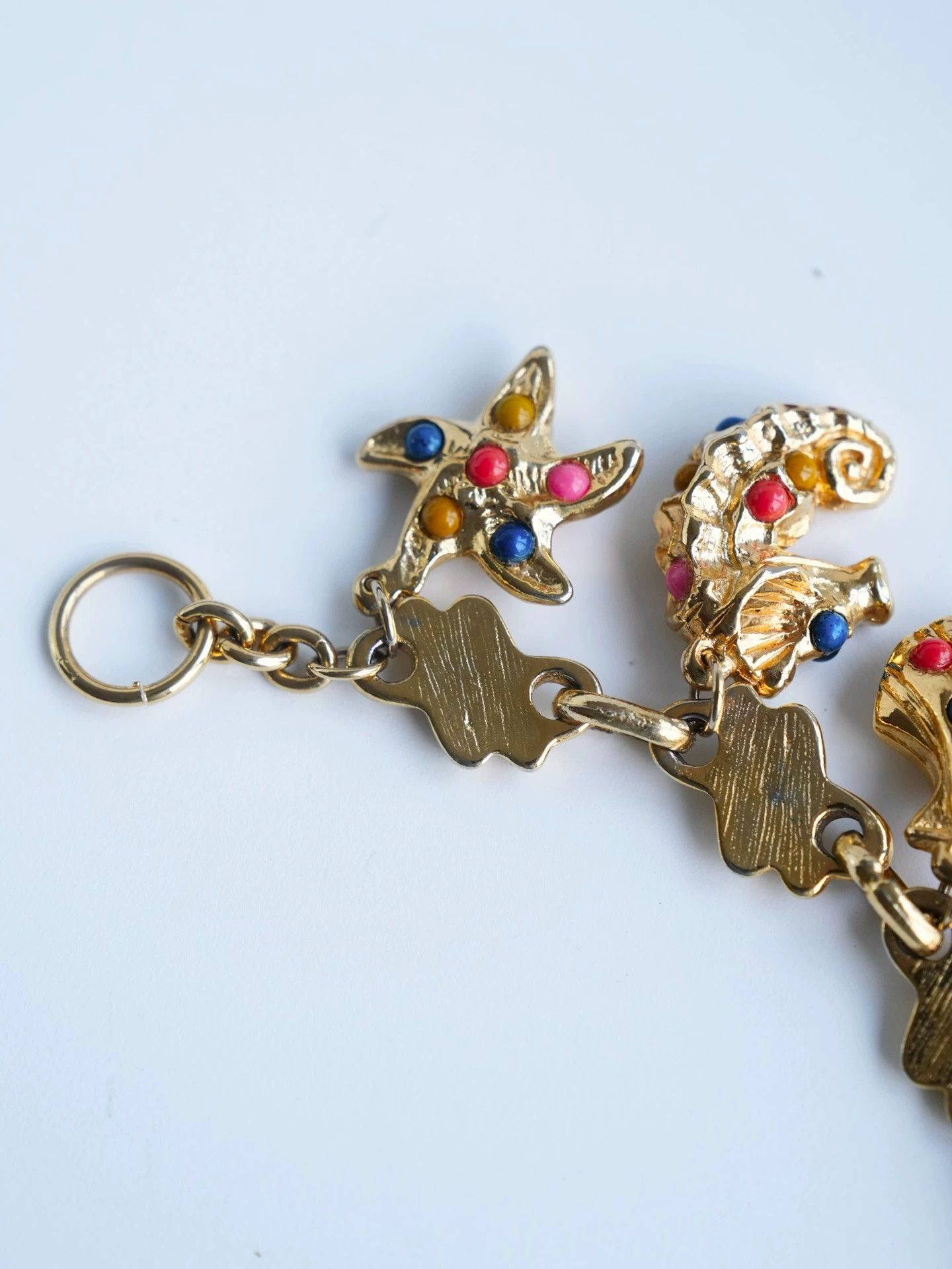 Escada Escada Ocean Theme Gold-Plated Marine Bracelet 21cm Size ONE SIZE - 9 Thumbnail