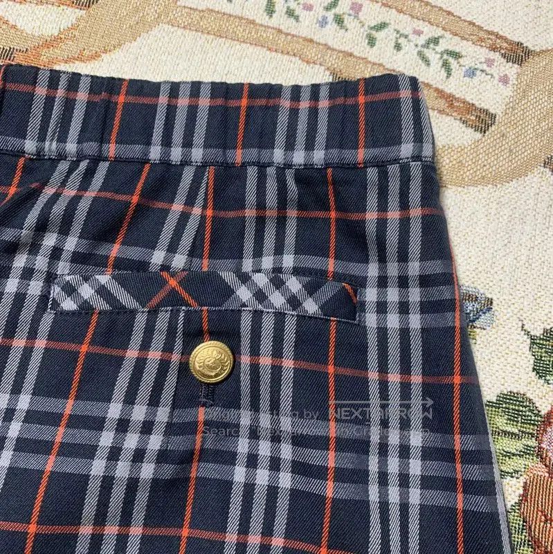 Burberry Burberry Navy Blue Cotton Casual Pants. Size 24" / US 00 / IT 34 - 5 Thumbnail