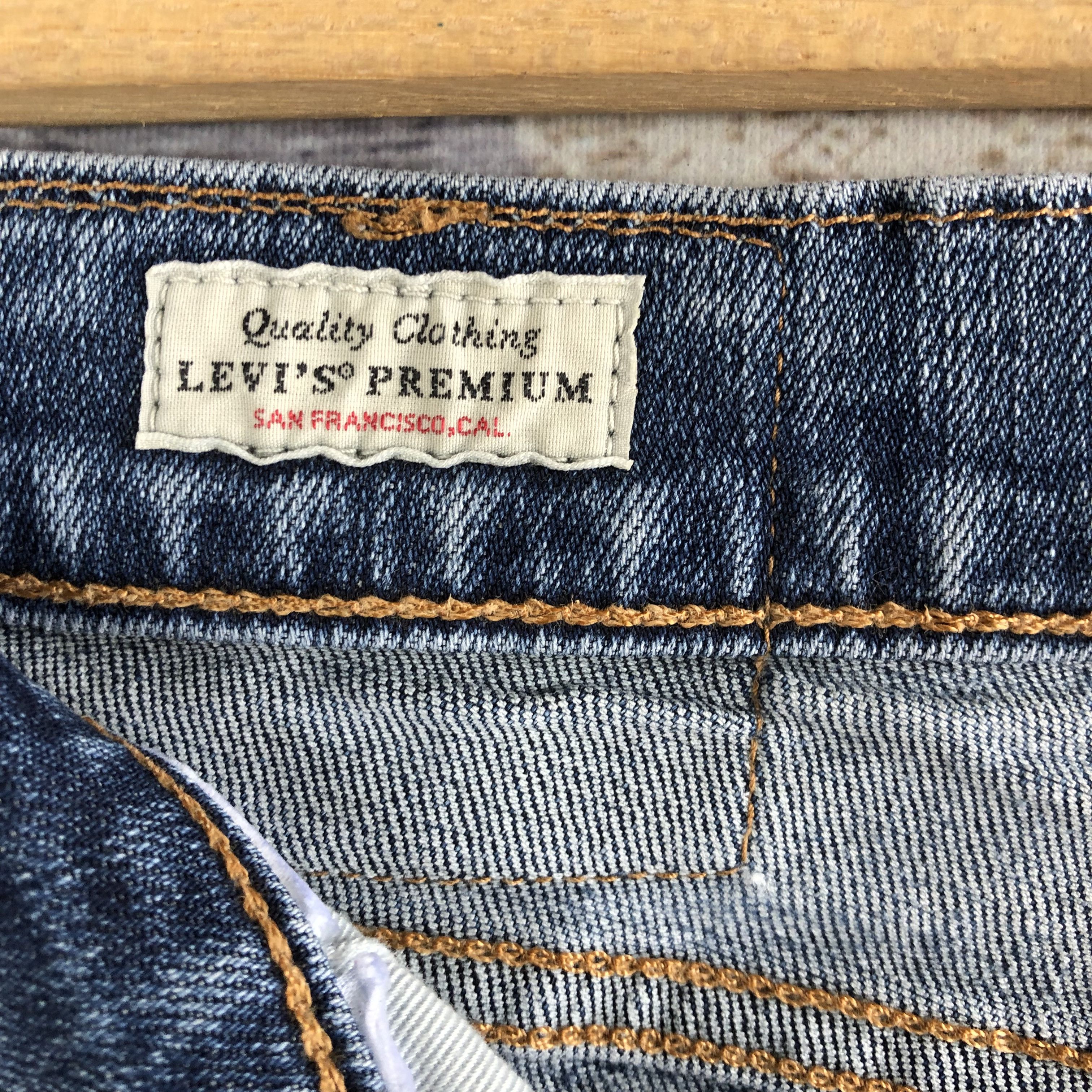 Levi's Vintage Y2K LVC Levis Faded Jeans Levi's 511 Skinny Denim Size US 34 / EU 50 - 9 Thumbnail
