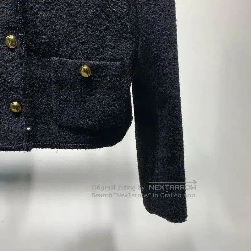 Miu Miu Miu Miu Black Wool Cardigan for Women . Size XXS / US 00 / IT 34 - 7 Thumbnail