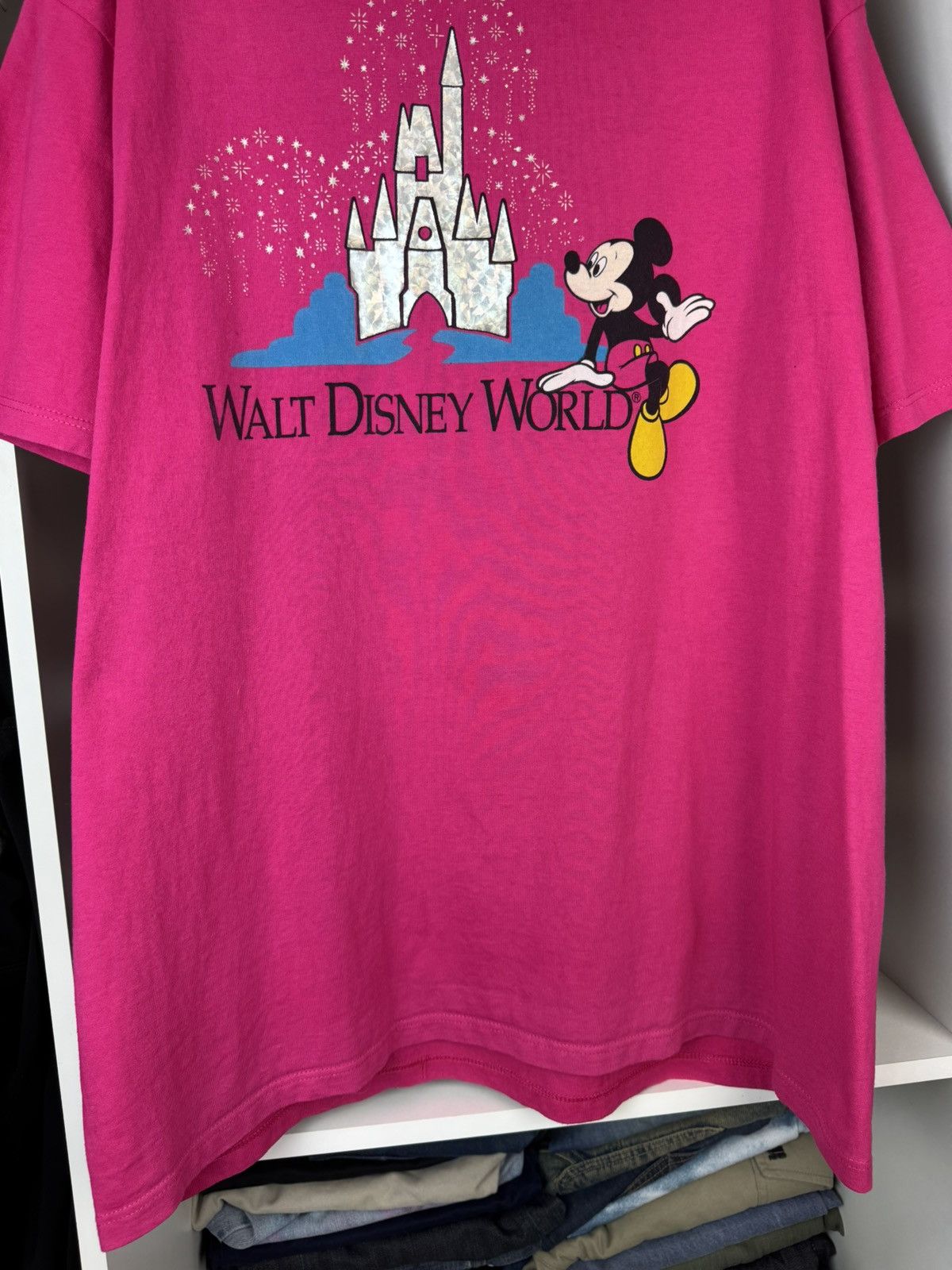 Disney Vintage Mickey Mouse Walt Disney World T-shirt One Size Size US XXL / EU 58 / 5 - 17 Thumbnail