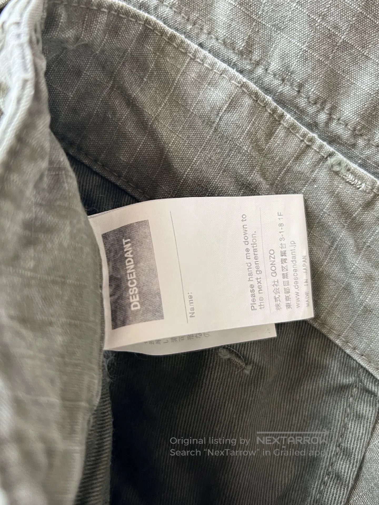 Descendant Descendant Ripstop Cargo Shorts 18SS. Size US 26 / EU 42 - 3 Thumbnail