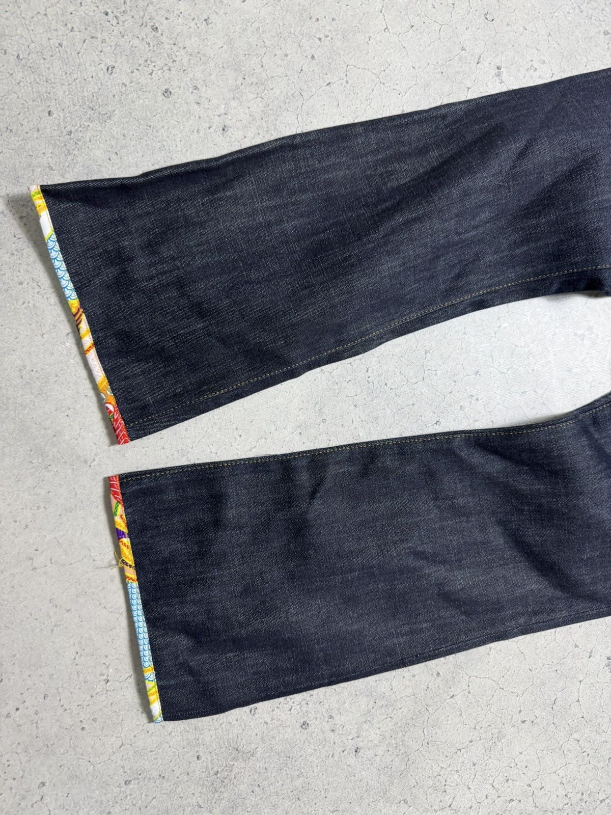 Evisu Evisu Denim Jeans Big Logo Vintage Size 31 Size US 31 - 3 Thumbnail