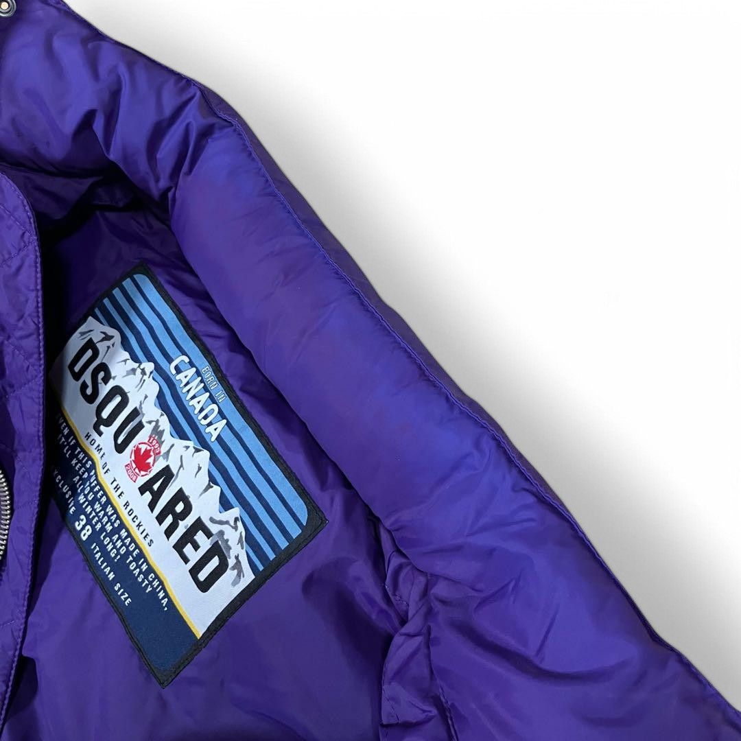 Dsquared2 Dsquared2 - M Reac Down Purple Vest Puffer Down Fur Size US M / EU 48-50 / 2 - 7 Thumbnail