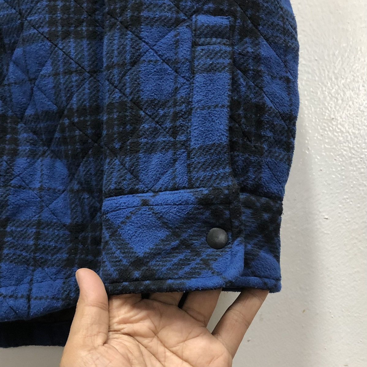 Uniqlo Uniqlo Flanel Checked Lined Quilted Shirt Jacket Size US XL / EU 56 / 4 - 12 Thumbnail