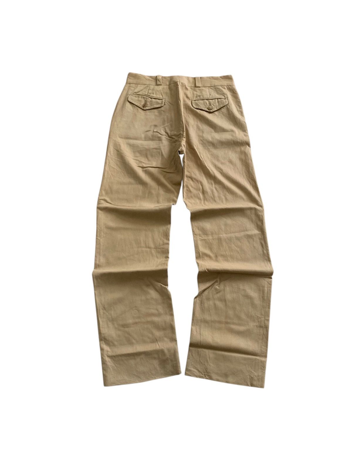 Maison Margiela Last📦Maison Margiela Twill Cotton Wide Leg Trousers Size US 29 - 7 Thumbnail