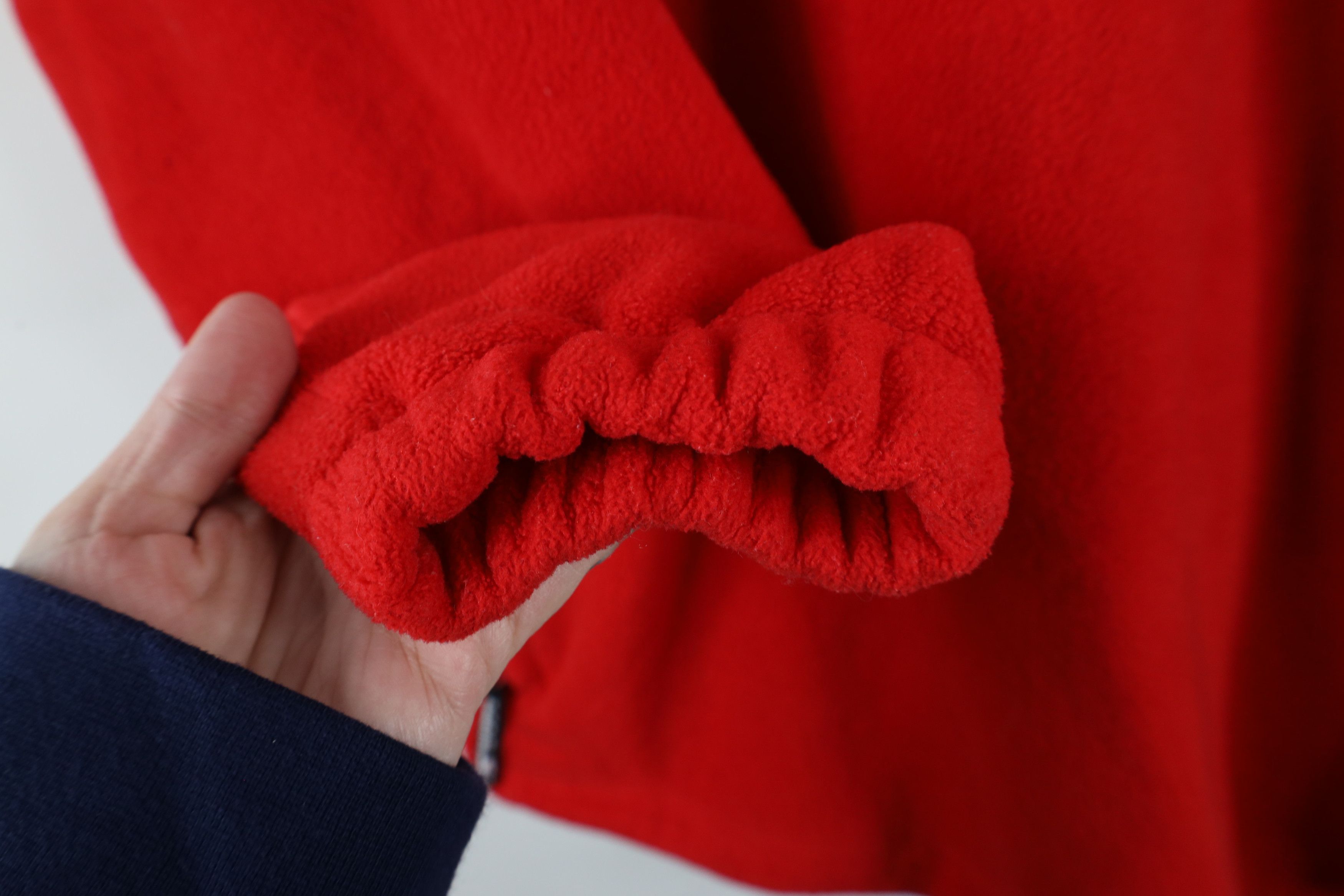 Starter × Vintage Vintage 90s Starter Ohio State University Half Zip Sweater Size US XL / EU 56 / 4 - 7 Thumbnail