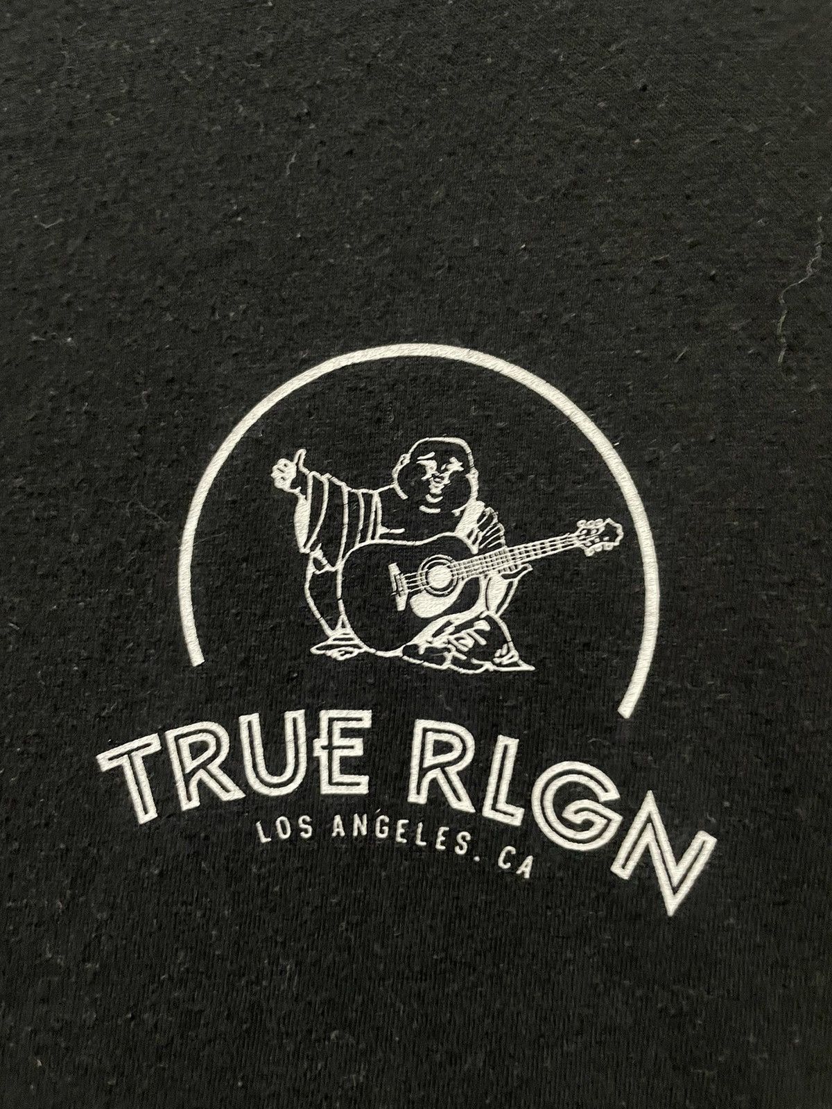 True Religion Vintage Y2K True Religion Guitar Logo T-Shirt Black Size US L / EU 52-54 / 3 - 10 Thumbnail