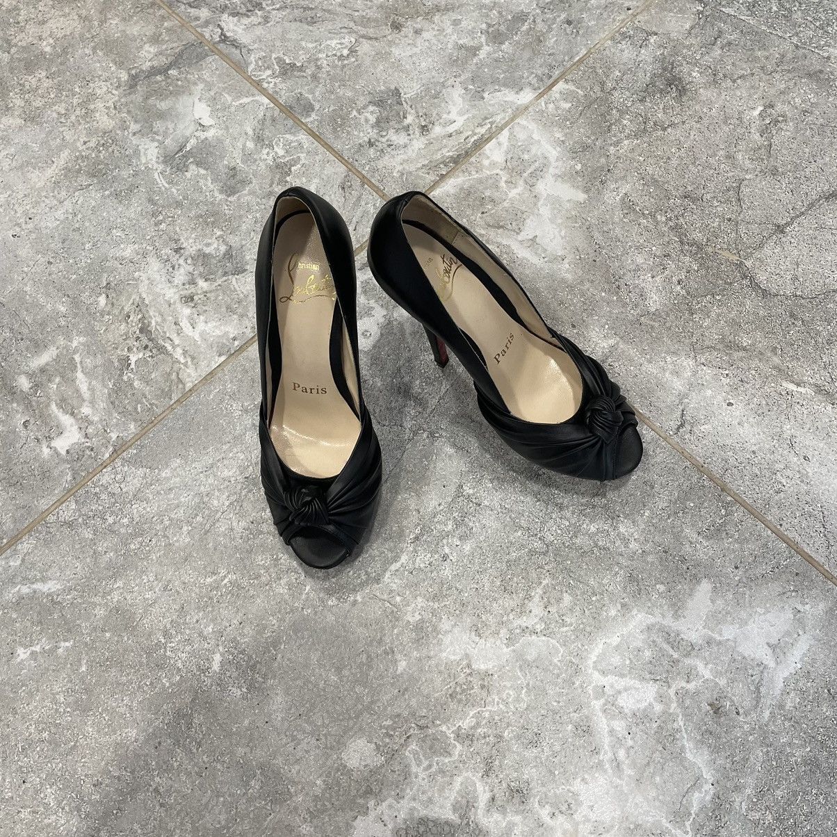 Christian Louboutin 38 Christian Louboutin Luxury heels Greissimo Leather Pump Size US 8 / IT 38 - 4 Thumbnail