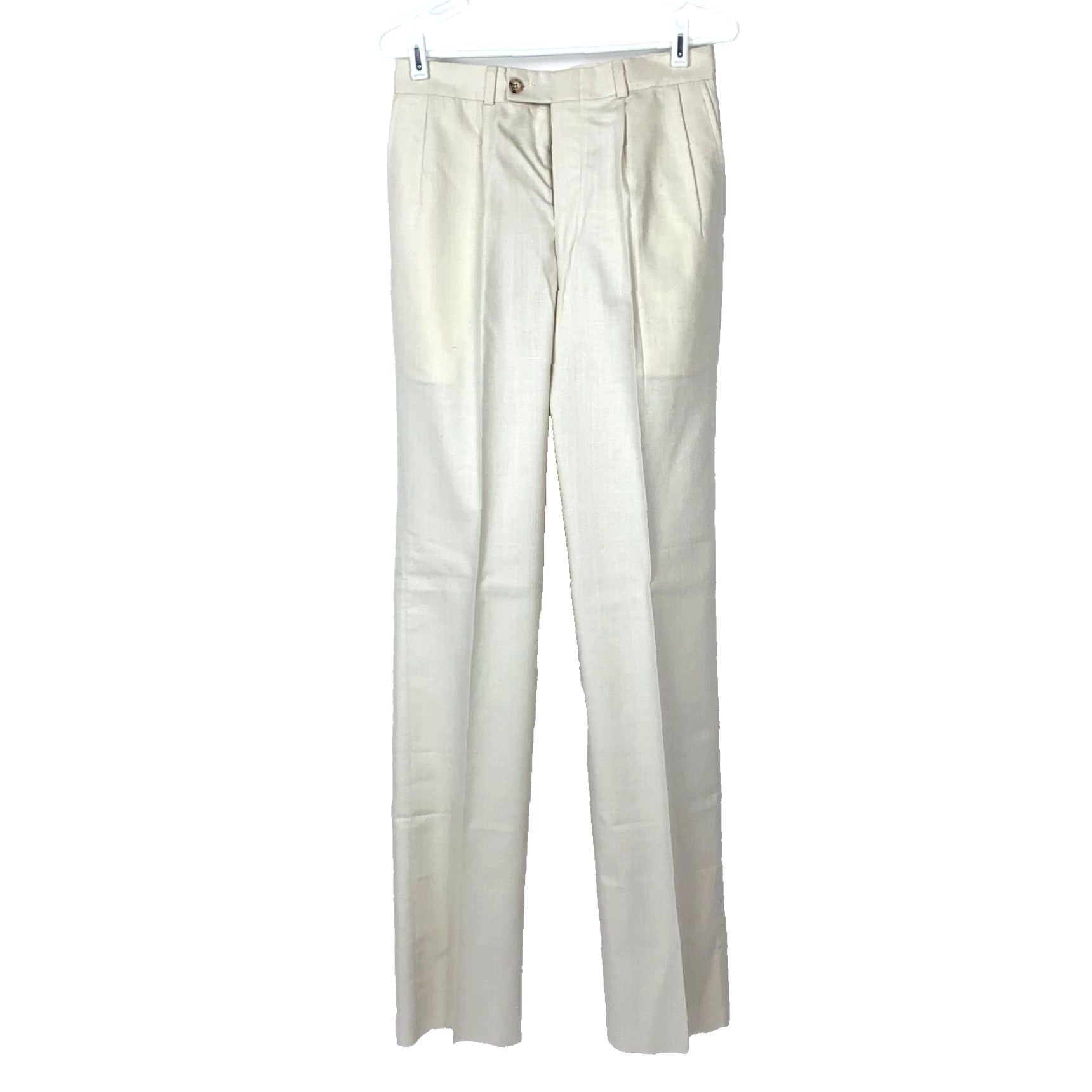 Vintage **VINTAGE JW CLASSICS LINEN BLEND TREVIRA BEIGE PANTS SIZE 29 1980S** User: **VINTAGE JW CLASSICS LINEN BLEND TREVIRA BEIGE PANTS SIZE 29** Size US 29 - 2 Thumbnail