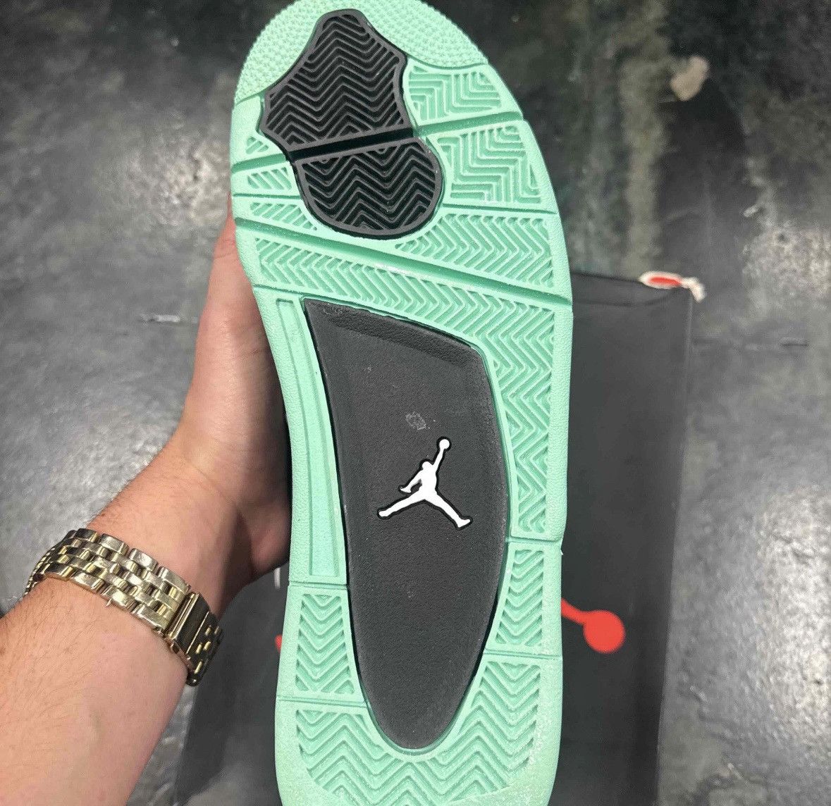 Jordan Brand Jordan 4 Green Glow (2013) Size US 12 / EU 45 - 8 Thumbnail