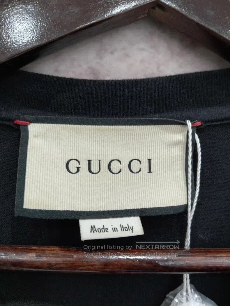 Gucci Gucci Black T-shirt Size US S / EU 44-46 / 1 - 6 Thumbnail