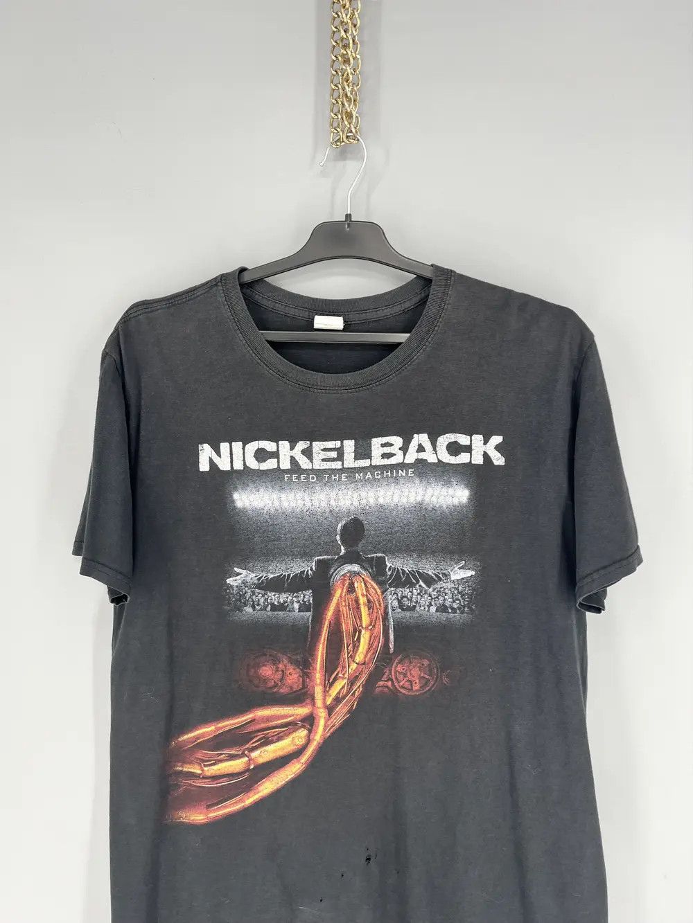 Band Tees Nickelback Feed The Machine Tour T-Shirt 2018 Size L Size US L / EU 52-54 / 3 - 6 Thumbnail