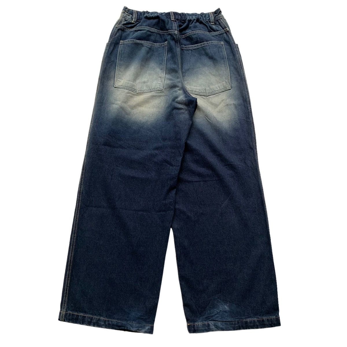 JNCO × Vintage Japanese Brand Glamour Distressed Baggy Loose Pants Size US 34 / EU 50 - 5 Thumbnail
