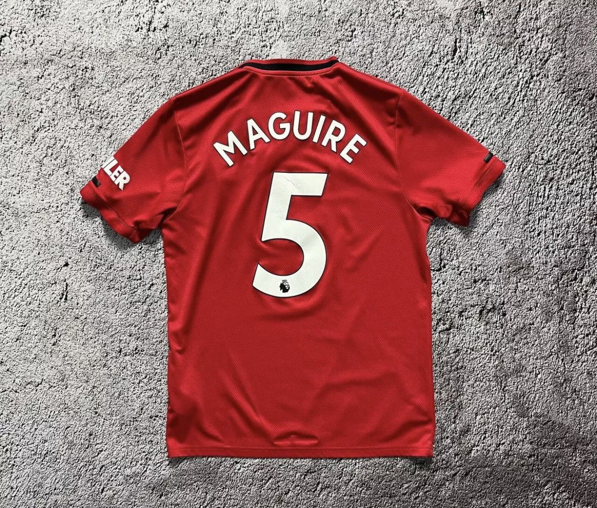 Adidas Manchester United Jersey Mens Red Soccer Maguire 2019-2020 Size US M / EU 48-50 / 2 - 1 Thumbnail