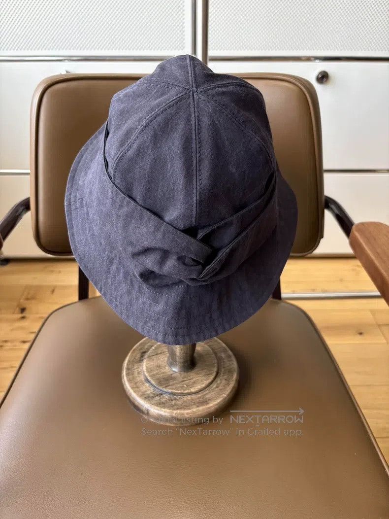 Chanel Chanel Dark blue big brim dress collar design fisherman's Size ONE SIZE - 4 Thumbnail