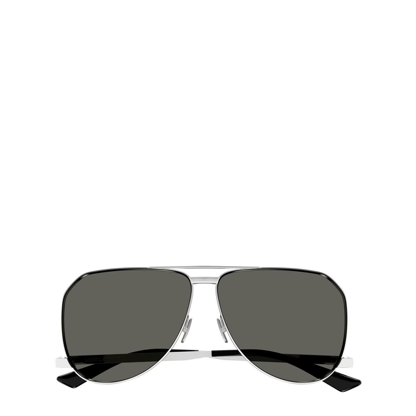Saint Laurent Paris o1g2r1mq0426 Size: OS / Dust Aviator Sunglasses in Silver Size ONE SIZE - 1 Thumbnail