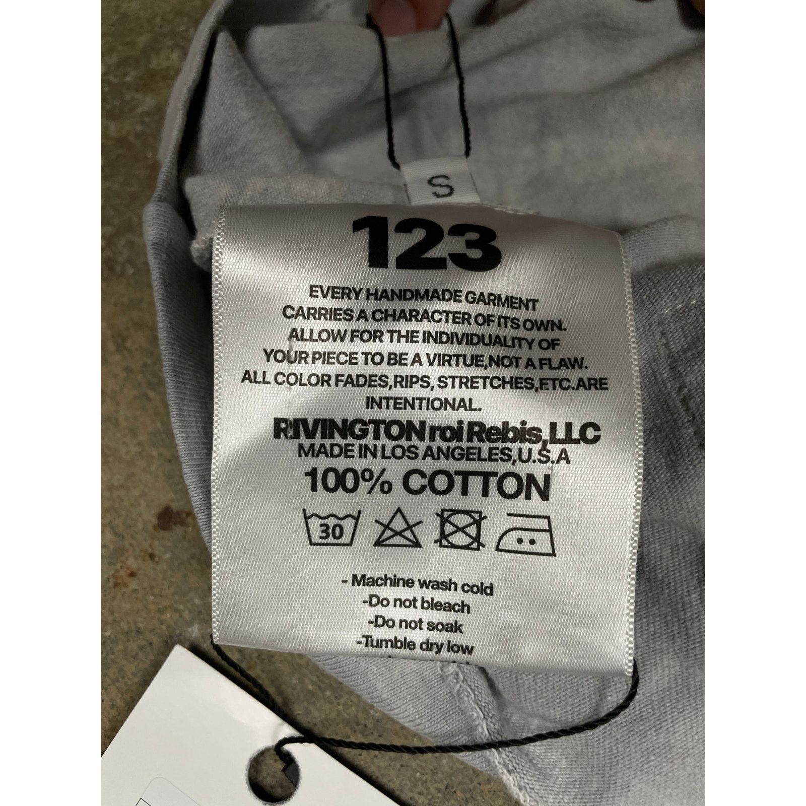 Ace Rivington Rivington Tee Grey Used Small Size US S / EU 44-46 / 1 - 3 Thumbnail