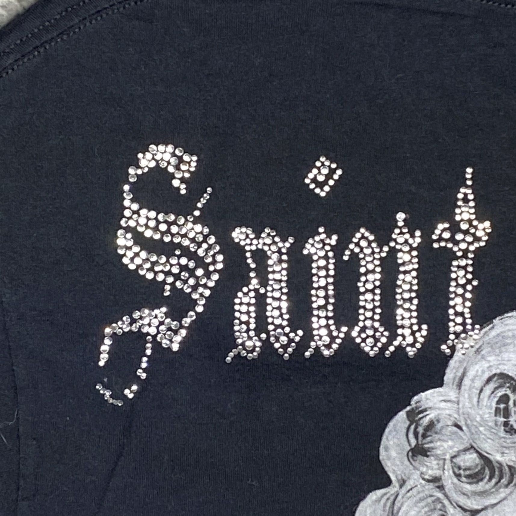 Fruit Of The Loom VINTAGE Fruit of the Loom Men's Medium Daytona Beach Bike Week 2013 Saint & Sinner T-Shirt Crew Neck Cotton Black Size US M / EU 48-50 / 2 - 7 Thumbnail