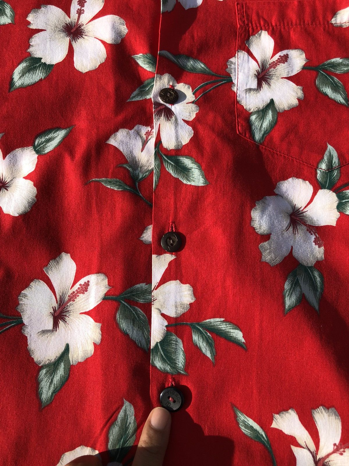 Vintage Vintage Blue Hawaii Hawaiian Island Aloha Hibiscus Flowers Size US L / EU 52-54 / 3 - 6 Thumbnail