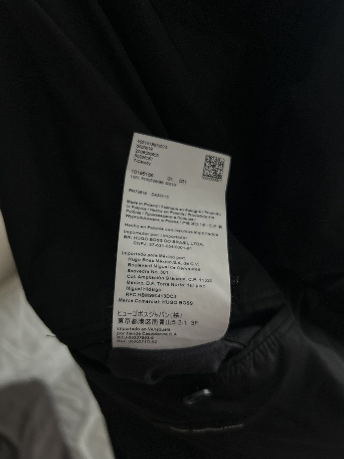 Hugo Boss Hugo Boss - T Camby Techno Bomber Size US M / EU 48-50 / 2 - 9 Thumbnail