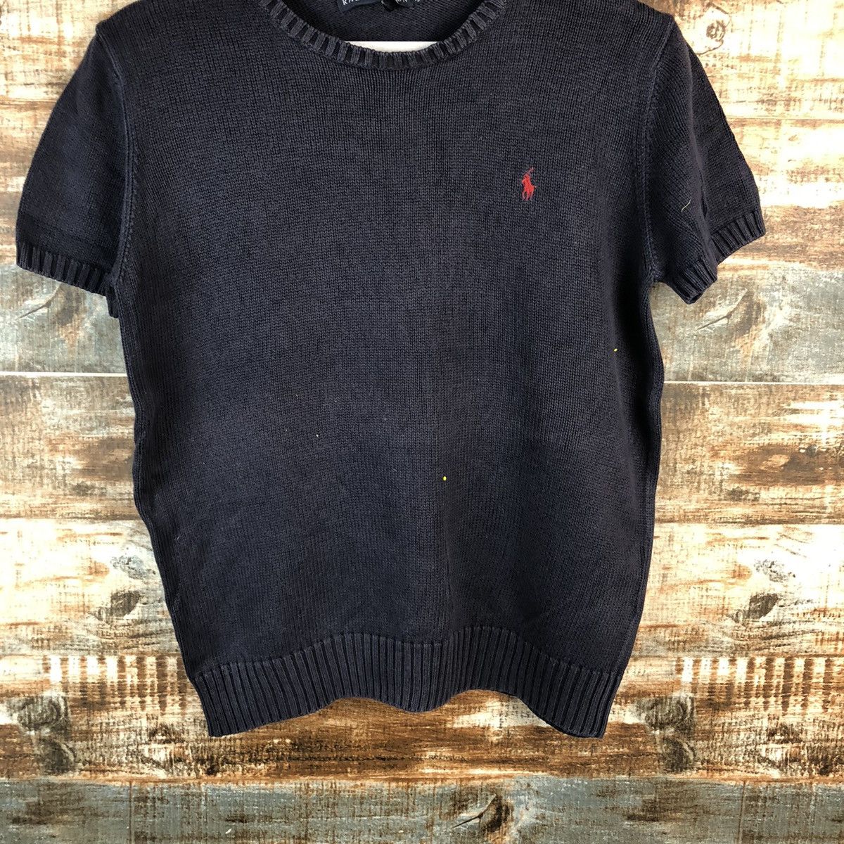 Ralph Lauren Ralph Lauren Sport Dark Blue Knitwear tee #A2499 Size S / US 4 / IT 40 - 3 Thumbnail