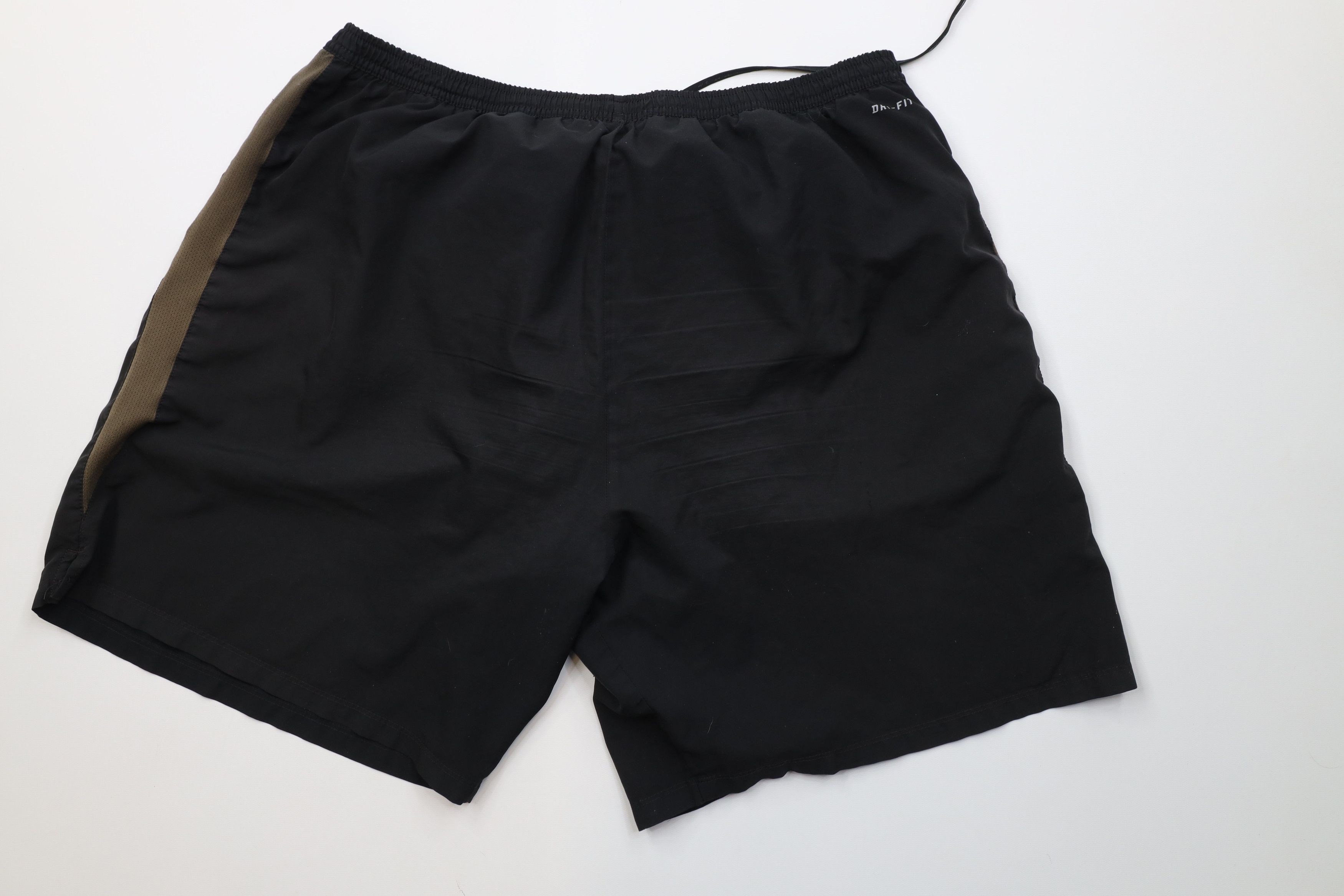Nike Vintage Y2K Nike Travis Scott Mini Swoosh Lined Shorts Black Size US 38 / EU 54 - 8 Thumbnail