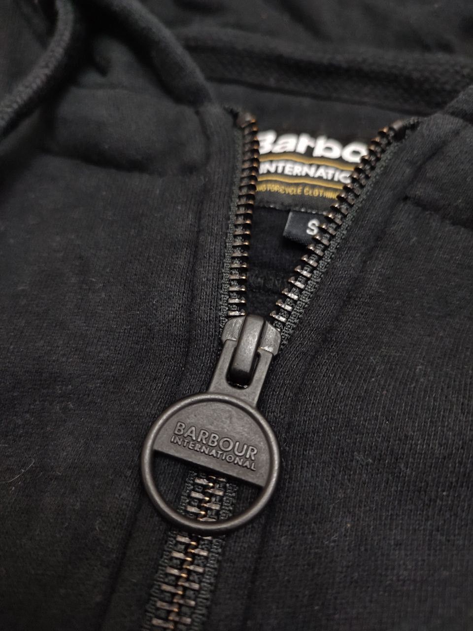 Barbour Barbour International Essential Full Zip Hoodie Black S size Size US S / EU 44-46 / 1 - 8 Thumbnail