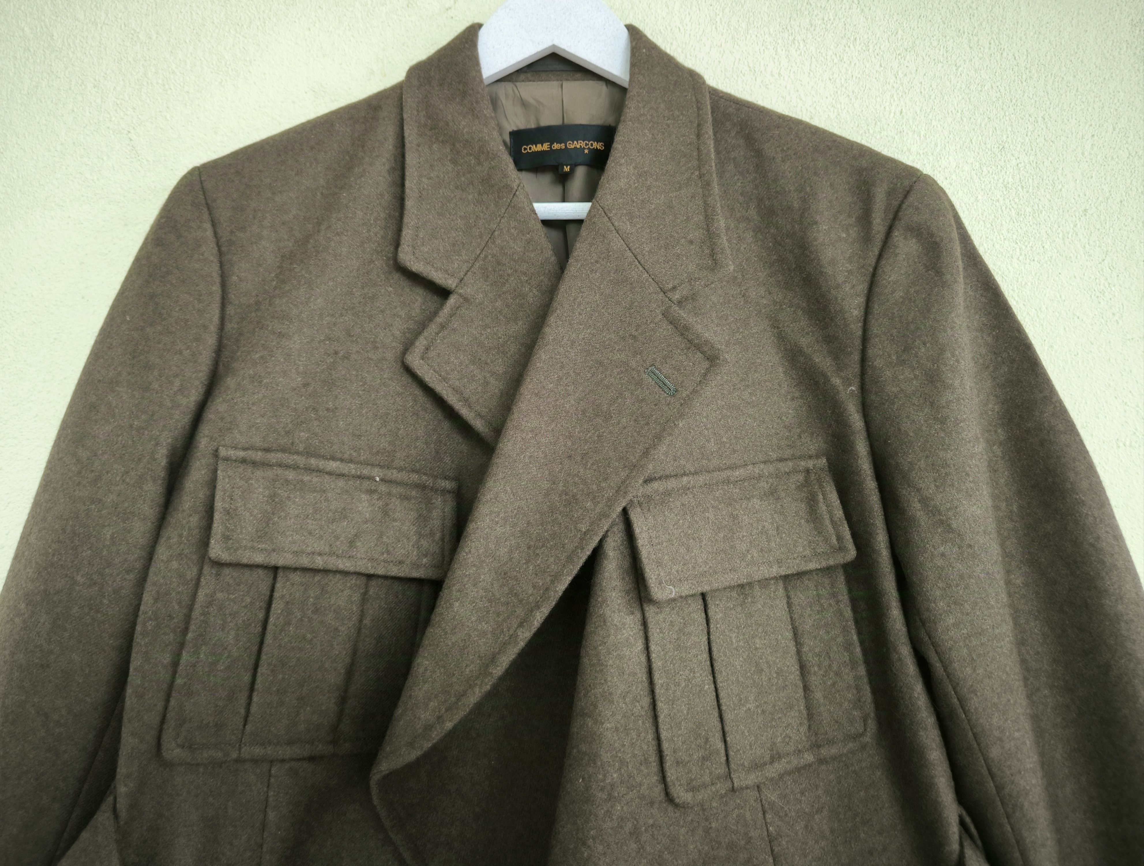 Comme des Garcons COMME DES GARCONS military styled overcoat Size US M / EU 48-50 / 2 - 2 Thumbnail