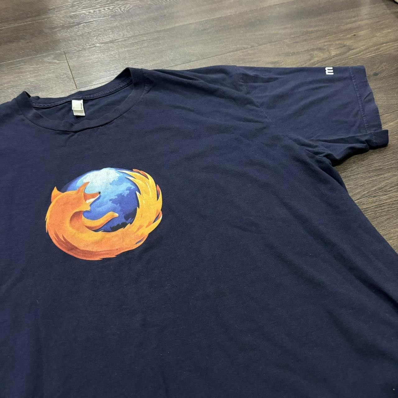 American Apparel Vintage Mozilla Firefox T Shirt 00s XXL Size US XXL / EU 58 / 5 - 2 Thumbnail