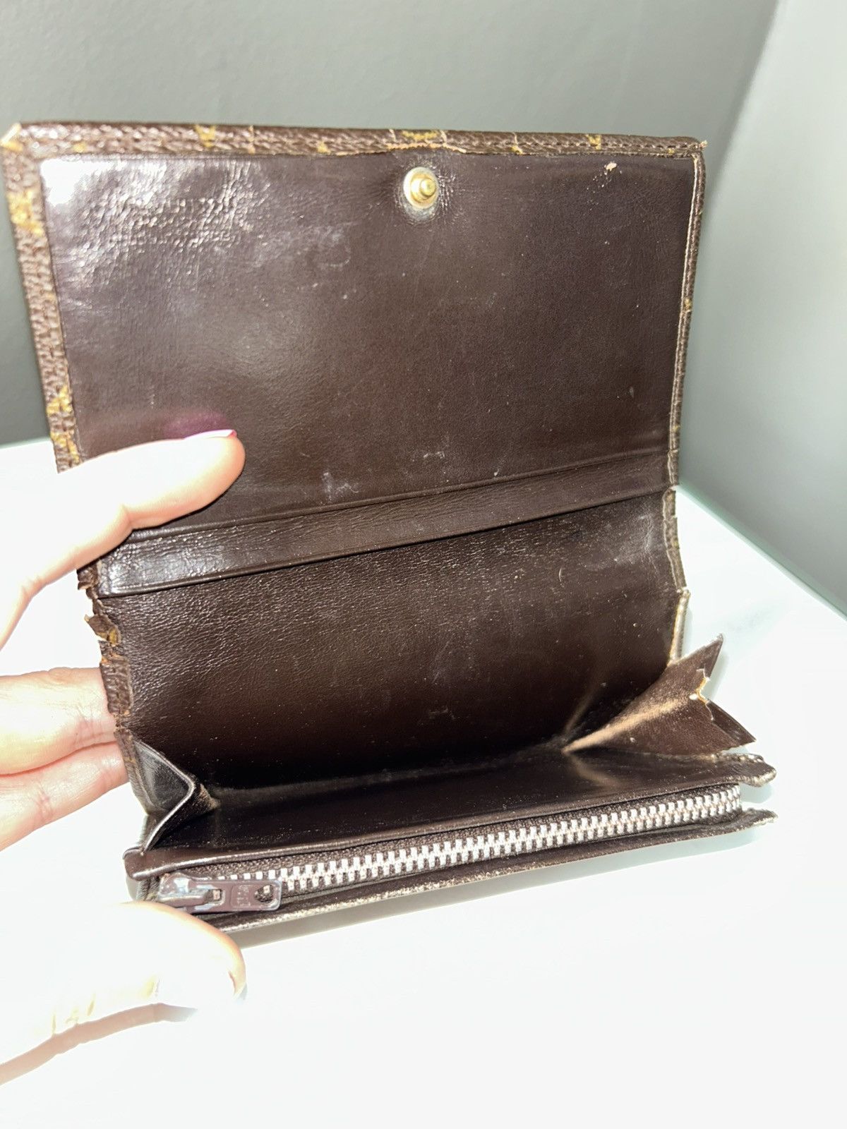 Louis Vuitton Louis Vuitton Monogram Tresor Wallet 834 Size ONE SIZE - 4 Thumbnail