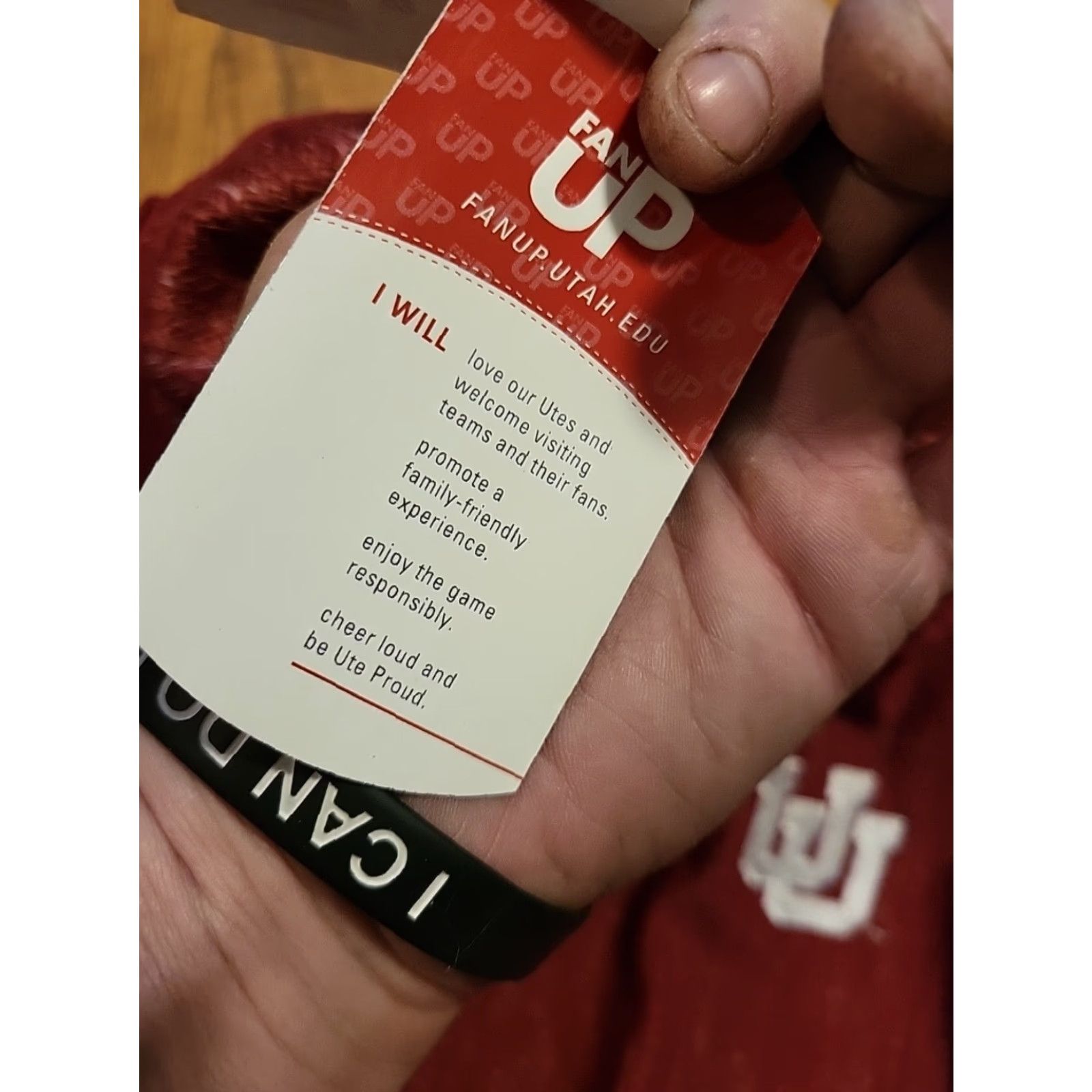 NCAA Women's Small NCAA Utah Utes Turtleneck Activewear Pullover Red NWT Retail 0 Size ONE SIZE - 6 Thumbnail