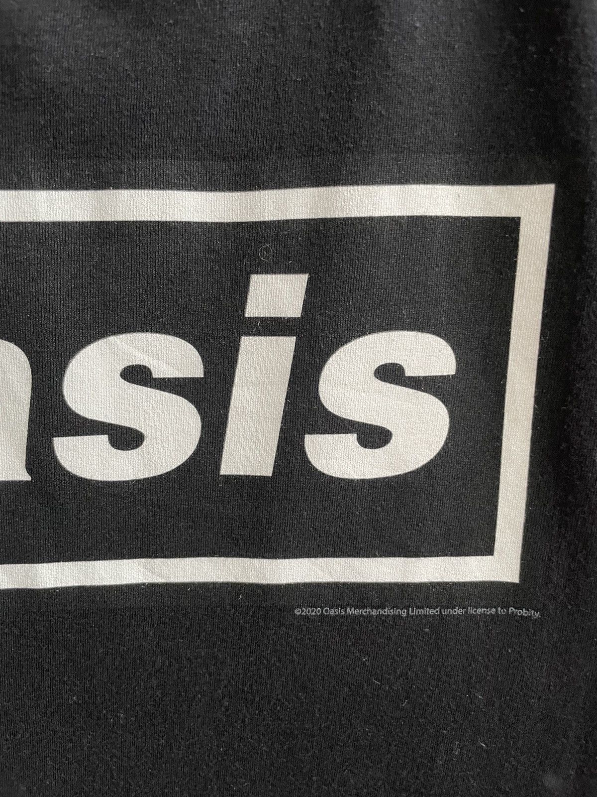 Band Tees × Vintage Oasis 2020 Big Logo Band Tees Rock Vintage T Shirt Tee Size US M / EU 48-50 / 2 - 5 Thumbnail