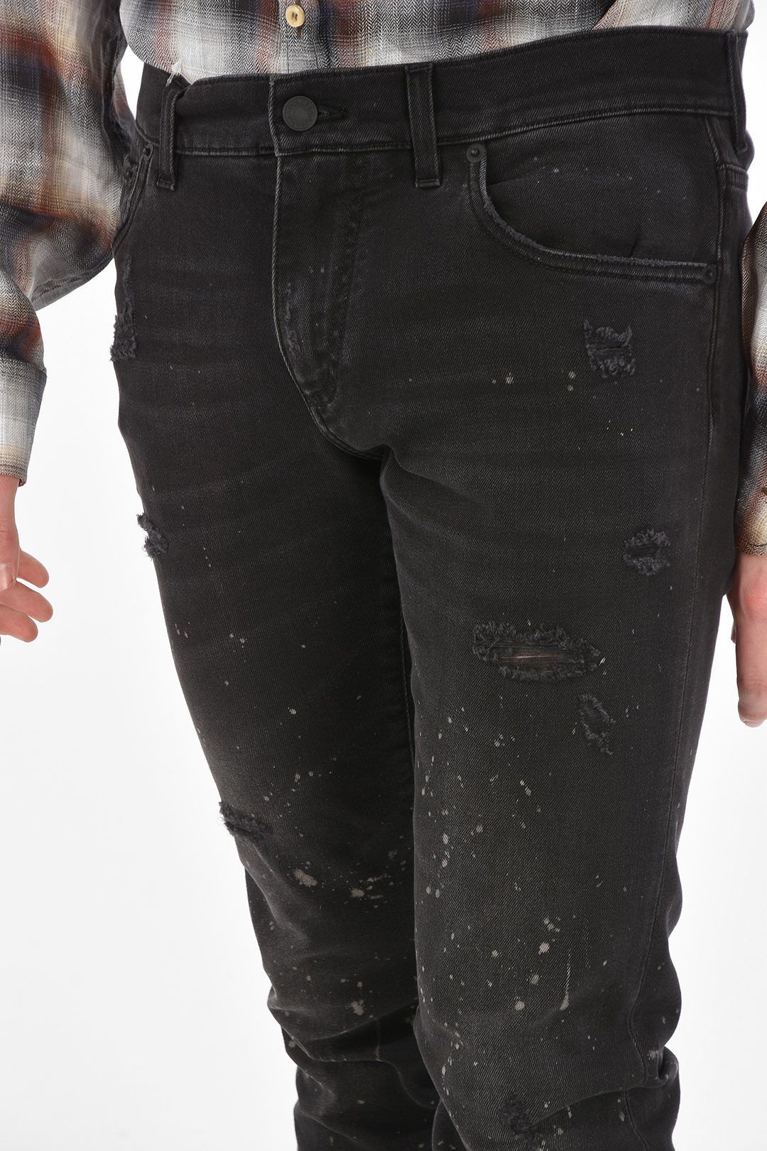 Dolce & Gabbana o1y0125 Logo Jeans in Black Size US 44 / EU 60 - 3 Thumbnail