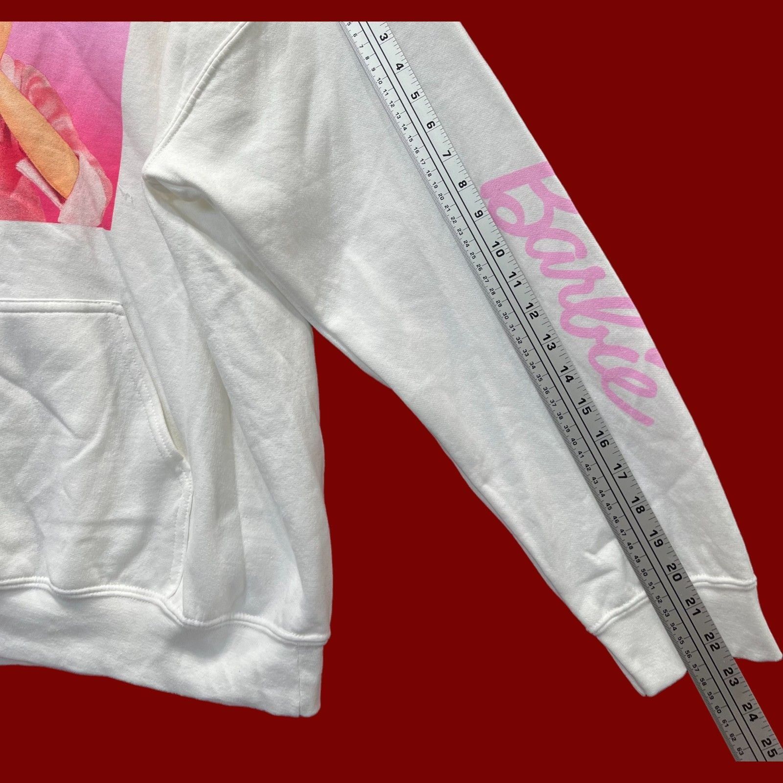 Other Mattel - Barbie - Women's Long Sleeve Hooded Sweatshirt - Wh Size XL / US 12-14 / IT 48-50 - 7 Thumbnail
