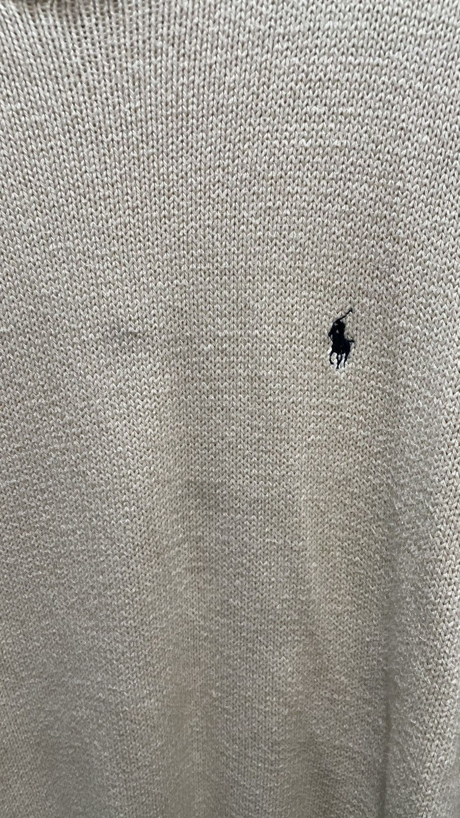 Polo Ralph Lauren Polo Ralph Lauren knitted crewneck sweater tan Size US XXL / EU 58 / 5 - 2 Thumbnail