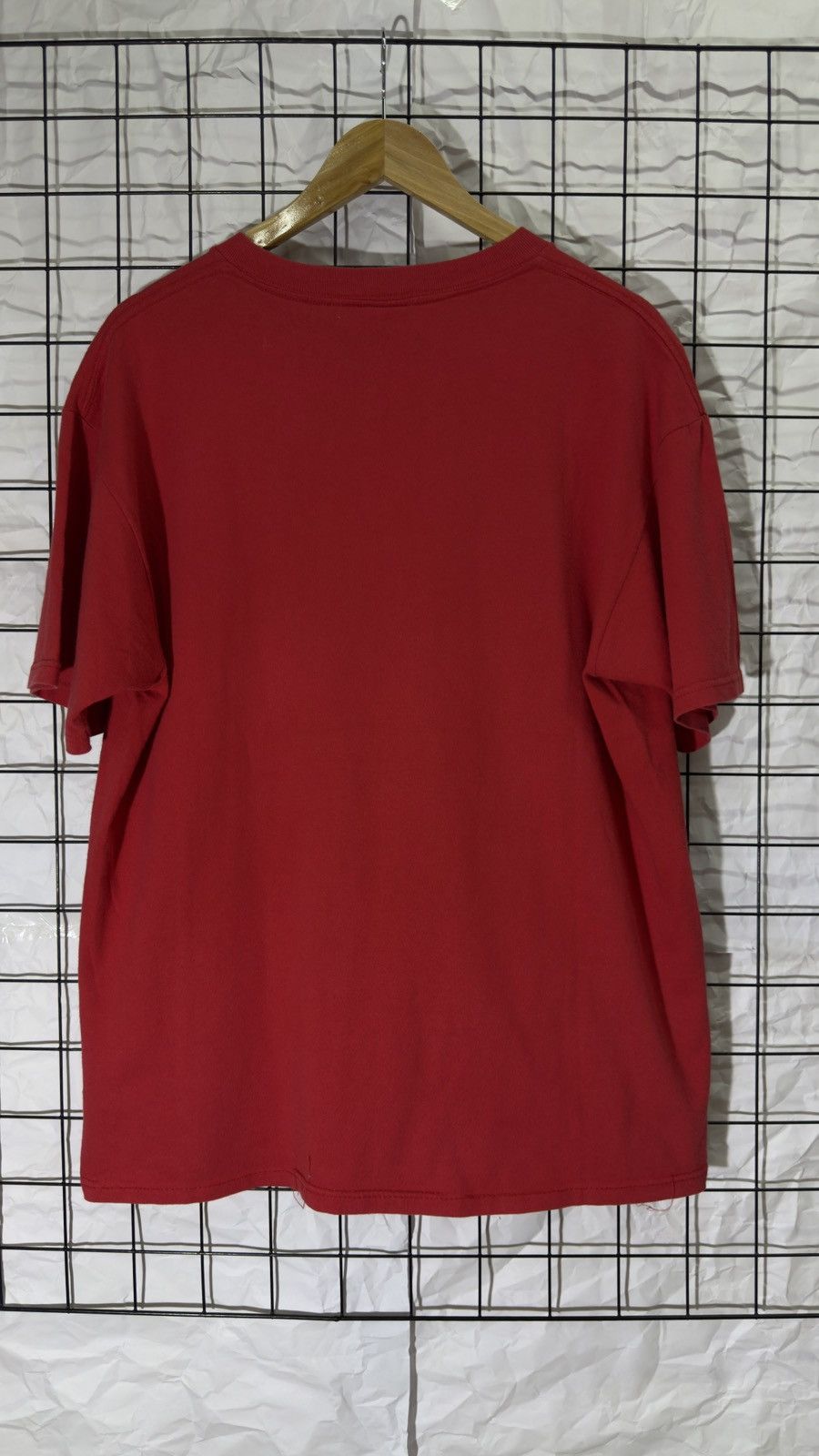 Vintage Vintage red ink center logo skate tee shirt Size US XL / EU 56 / 4 - 7 Thumbnail