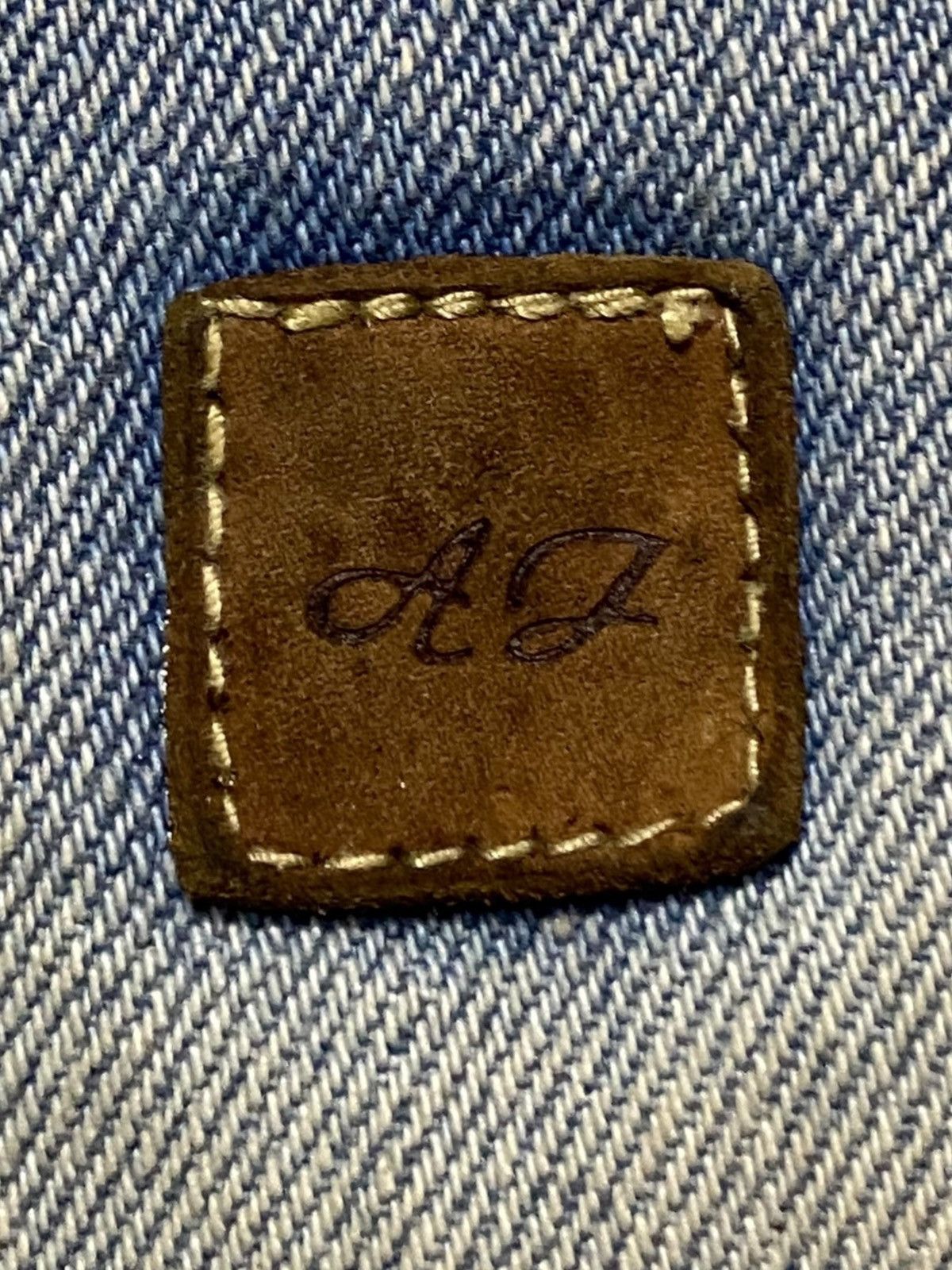 Bob Marley Baggy Vintage Hemp Blue Denim Shorts With Unique Stains Find Size US 31 - 8 Thumbnail
