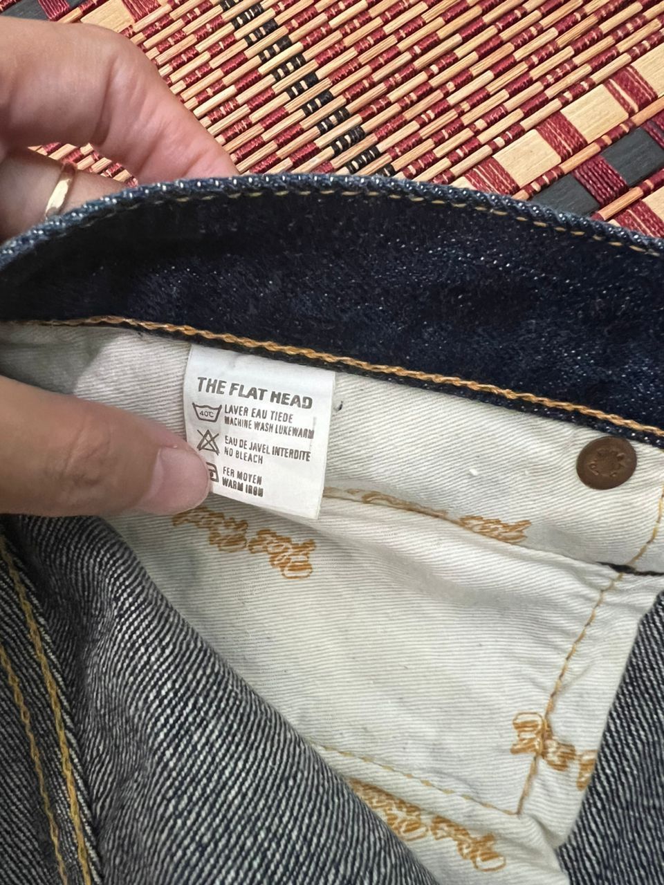 The Flat Head The Flat Head f2001 denim Jeans Size US 36 / EU 52 - 12 Thumbnail
