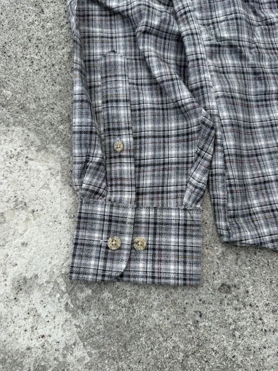 Balenciaga Balenciaga - Vintage Flannel Shirt Size US XXL / EU 58 / 5 - 10 Thumbnail
